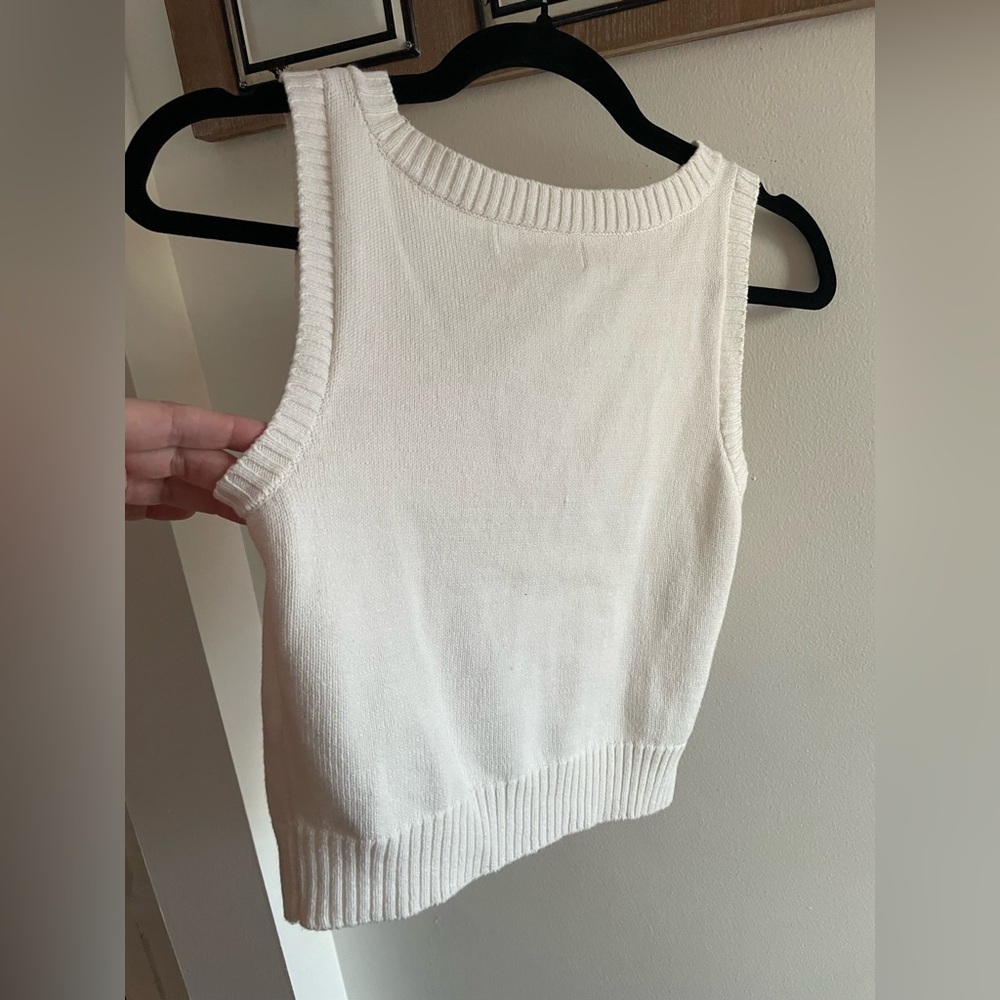 Hollister Off-White Knit Top - Picture 5 of 5